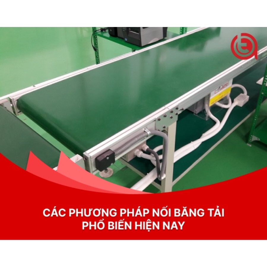 Các phương pháp nối băng tải phổ biến hiện nay