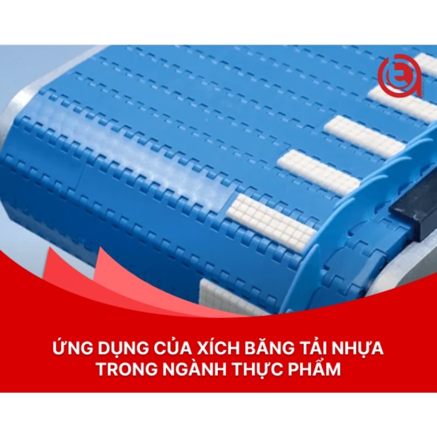 Ứng dụng của xích băng tải nhựa trong ngành thực phẩm